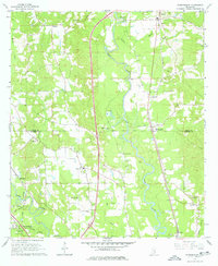 Eastabuchie 1965 topographic map thumbnail