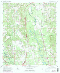 Eastabuchie 1965 topographic map thumbnail