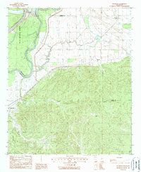 Eldorado 1988 topographic map thumbnail