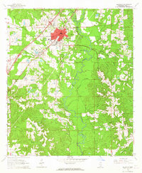 Ellisville 1964 topographic map thumbnail