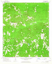 Eucutta 1964 topographic map thumbnail