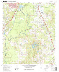 Florence 1980 topographic map thumbnail