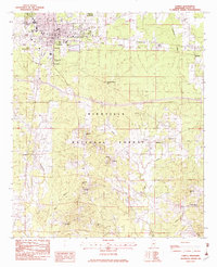 Forest 1982 topographic map thumbnail