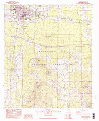Forest 1982 topographic map thumbnail