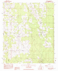 Forkville 1982 topographic map thumbnail