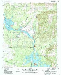 Forreston 1987 topographic map thumbnail