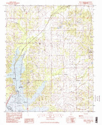 Frees Corners 1982 topographic map thumbnail