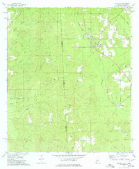 Fruitdale 1974 topographic map thumbnail