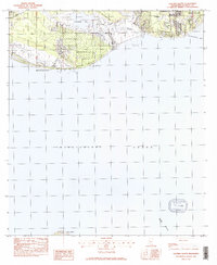 Gautier South 1982 topographic map thumbnail