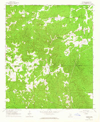 Gholson 1963 topographic map preview