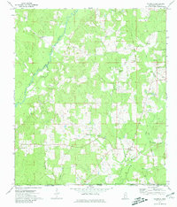 Gillsburg 1972 topographic map thumbnail