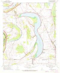 Glen Allan 1970 topographic map thumbnail
