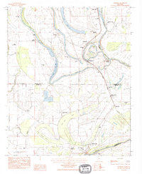 Glendora 1983 topographic map thumbnail