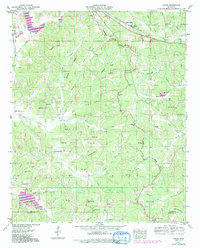 Glens 1950 topographic map thumbnail