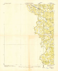 Glens 1935 topographic map thumbnail