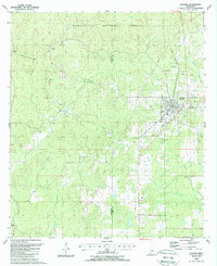 Gloster 1988 topographic map thumbnail