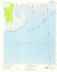 Grand Bay SW topographic map thumbnail