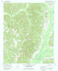 Greenwood Springs 1966 topographic map thumbnail
