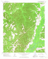 Greenwood Springs 1966 topographic map thumbnail