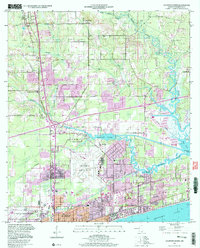 Gulfport North 1994 topographic map thumbnail