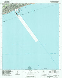 Gulfport South 1994 topographic map thumbnail