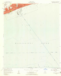Gulfport South 1954 topographic map thumbnail