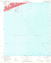 Gulfport South 1954 topographic map thumbnail