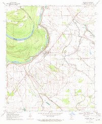 Gunnison 1969 topographic map thumbnail