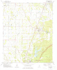 Guntown 1973 topographic map thumbnail