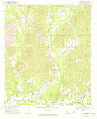 Harrisville 1970 topographic map thumbnail