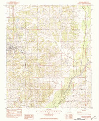 Hernando 1982 topographic map thumbnail
