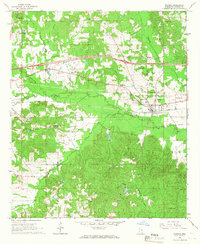Hickory 1966 topographic map thumbnail