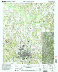 Holly Springs 2000 topographic map thumbnail