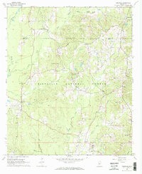 Homewood 1968 topographic map thumbnail