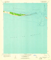 Horn Island East 1960 topographic map thumbnail