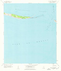 Horn Island East 1960 topographic map thumbnail