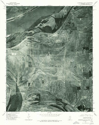 Horseshoe Lake SE 1975 topographic map thumbnail