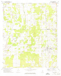 Houlka 1972 topographic map thumbnail