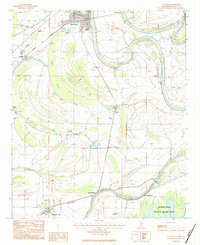 Itta Bena 1983 topographic map thumbnail