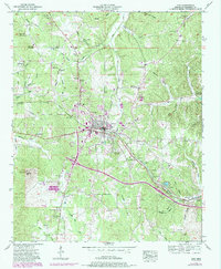 Iuka 1953 topographic map thumbnail
