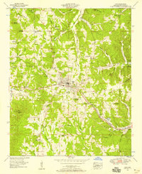 Iuka 1953 topographic map thumbnail