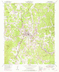 Iuka 1953 topographic map thumbnail