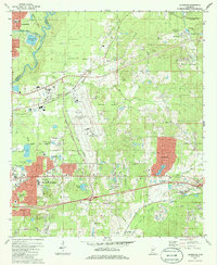 Jackson SE 1980 topographic map thumbnail