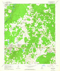 Jackson SE 1963 topographic map thumbnail