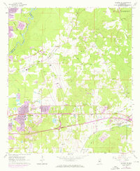 Jackson SE 1963 topographic map thumbnail