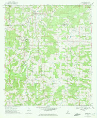 Jayess 1970 topographic map thumbnail