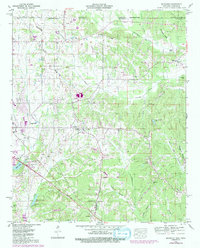 Kendrick 1950 topographic map thumbnail