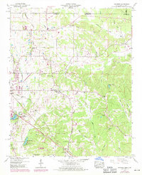 Kendrick 1950 topographic map thumbnail
