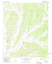 Keownville 1982 topographic map preview