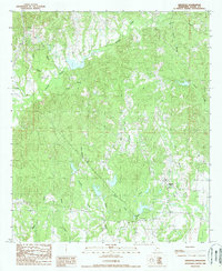 Kingston 1988 topographic map thumbnail